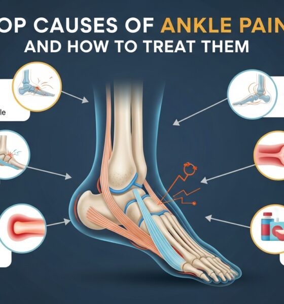 Top Causes of Ankle Pain and How to Treat Them
