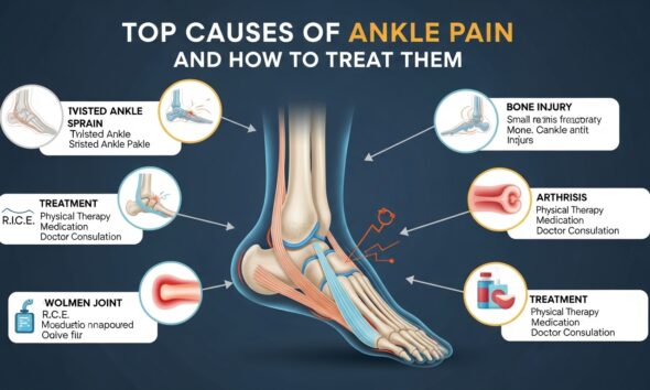 Top Causes of Ankle Pain and How to Treat Them