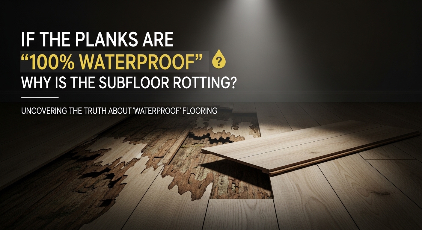 If the Planks Are "100% Waterproof," Why Is the Subfloor Rotting?