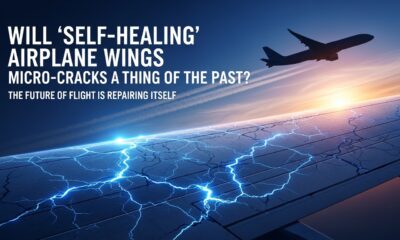 Will "Self-Healing" Airplane Wings Make Micro-Cracks a Thing of the Past?