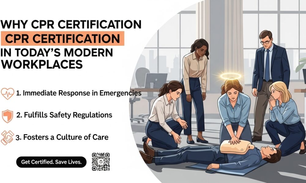 Why CPR Certification is Crucial in Today's Modern Workplaces