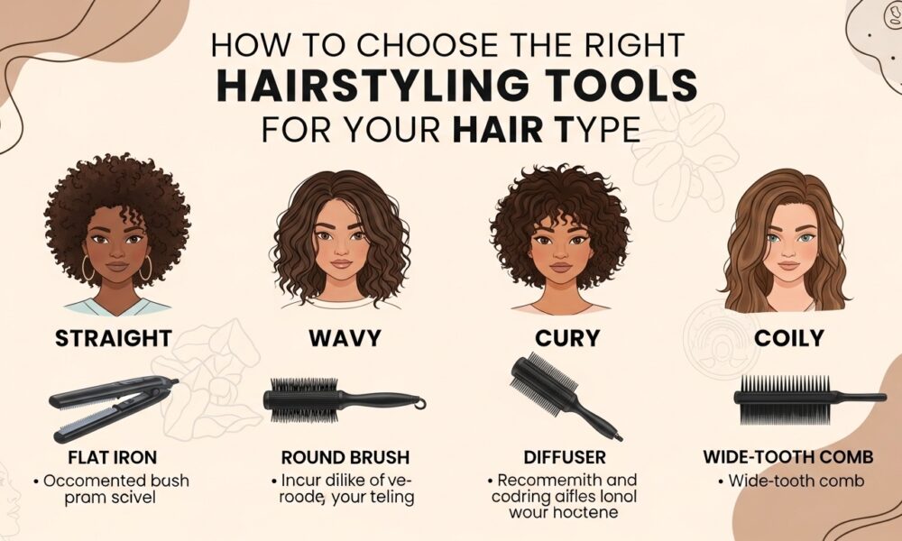 How to Choose the Right Hairstyling Tools for Your Hair Type
