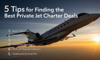 5 Tips for Finding the Best Private Jet Charter Deals