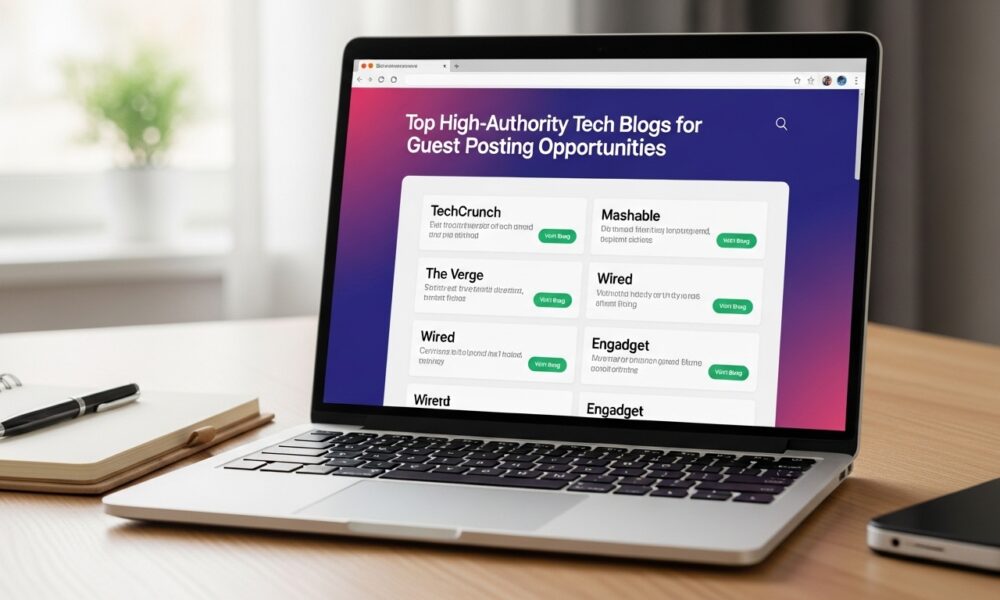 Top High-Authority Tech Blogs for Guest Posting Opportunities