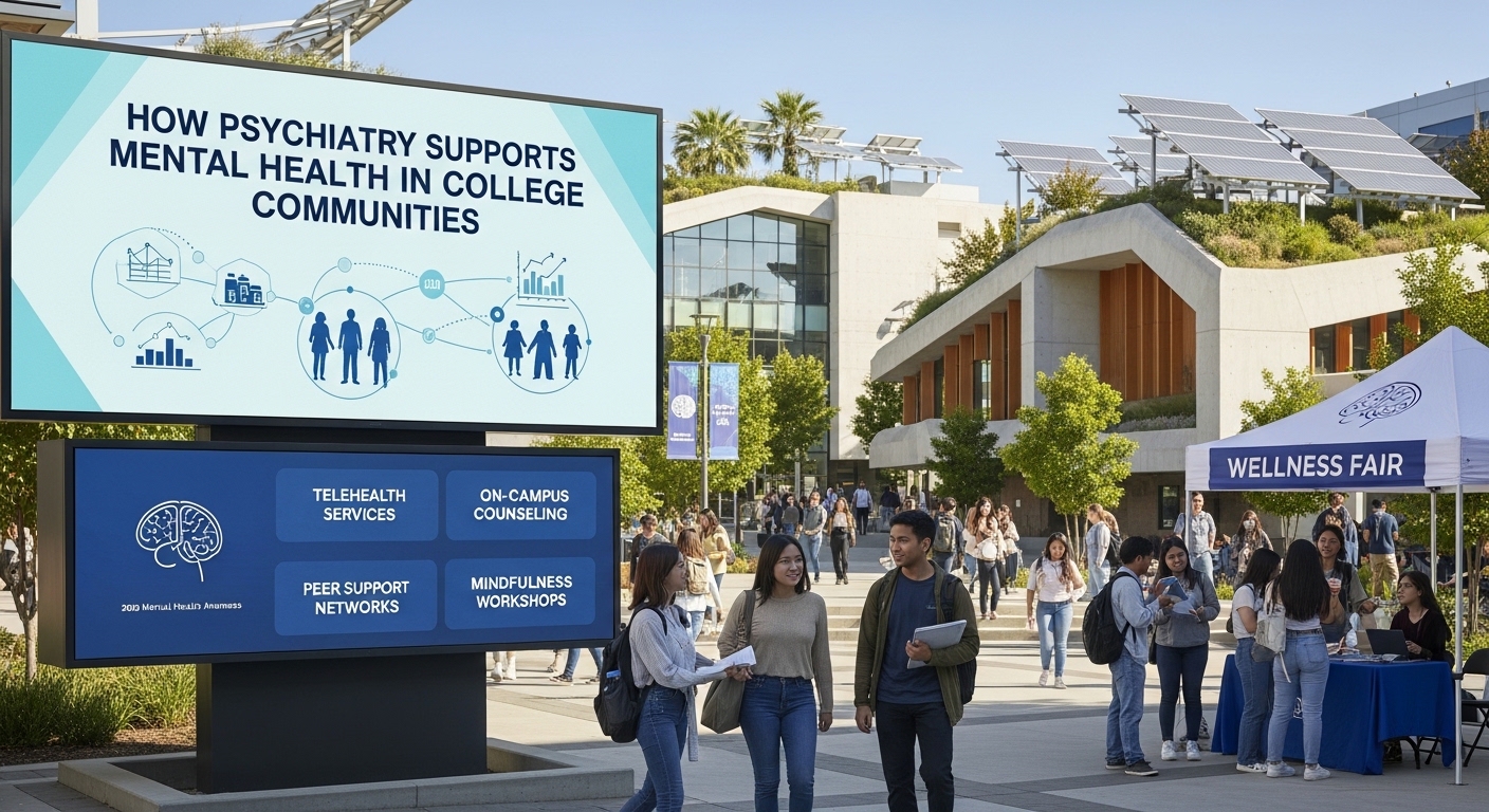 How Psychiatry Supports Mental Health in College Communities in 2026
