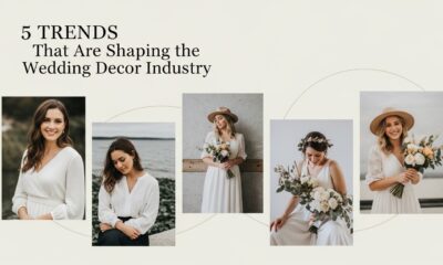5 Trends That Are Shaping the Wedding Decor Industry