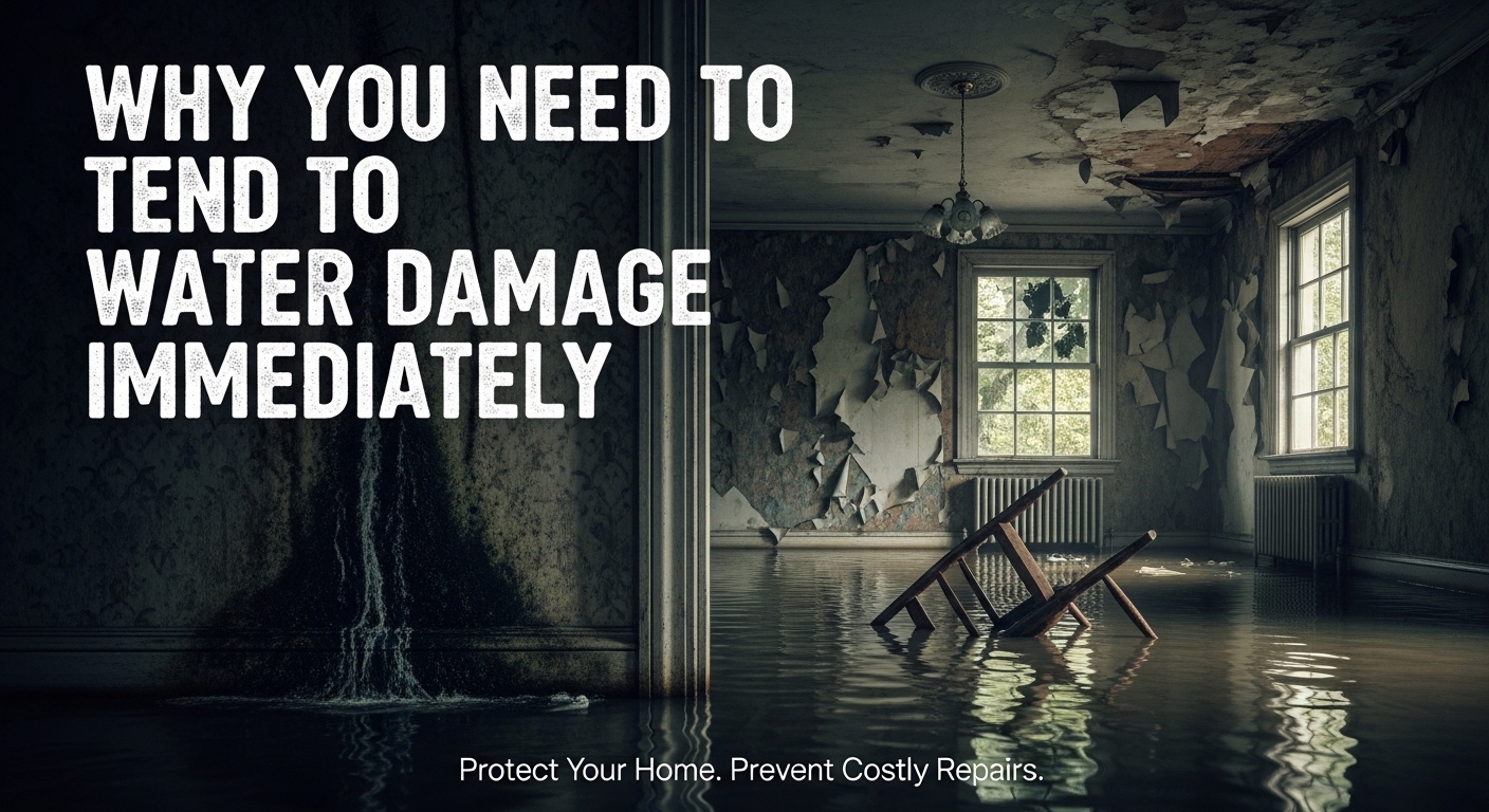 Why You Need to Tend to Severe Water Damage Immediately