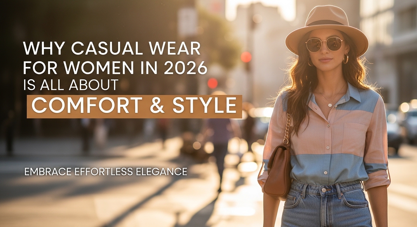 Why Casual Wear for Women in 2026 Is All About Comfort & Style