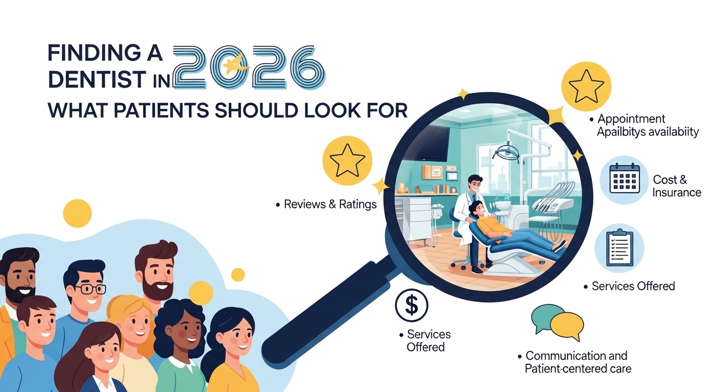 Finding a Dentist in 2026: What Patients Should Look For