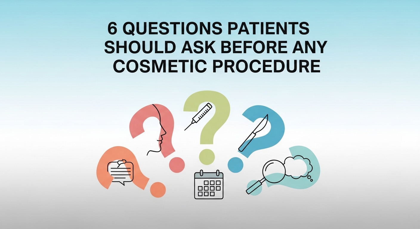 6 Questions Patients Should Ask Before Any Cosmetic Procedure
