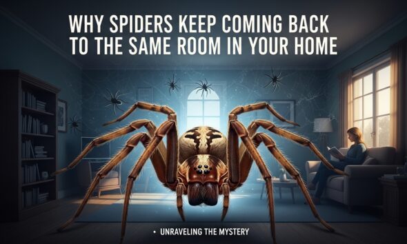 Why Spiders Keep Coming Back to the Same Room in Your Home
