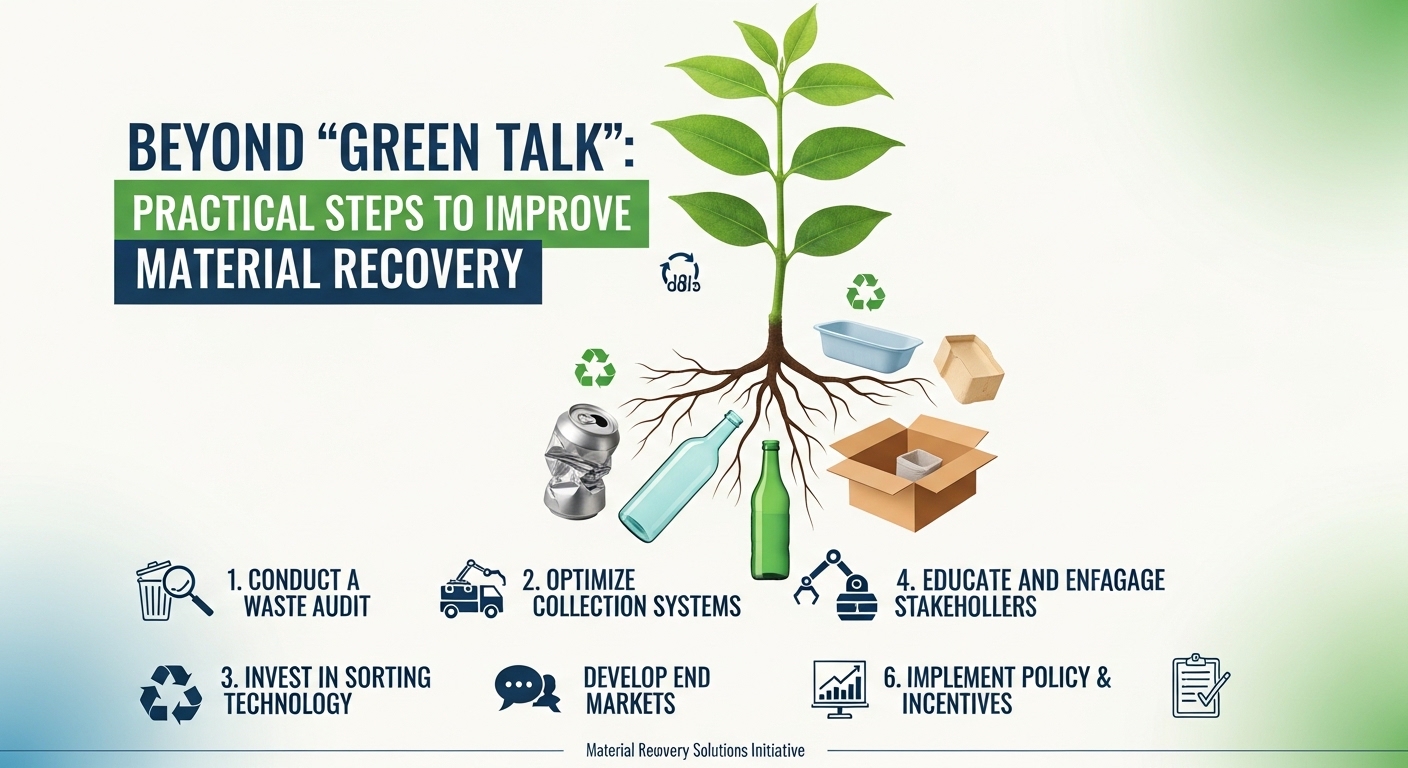 Beyond “Green Talk”: Practical Steps to Improve Material Recovery