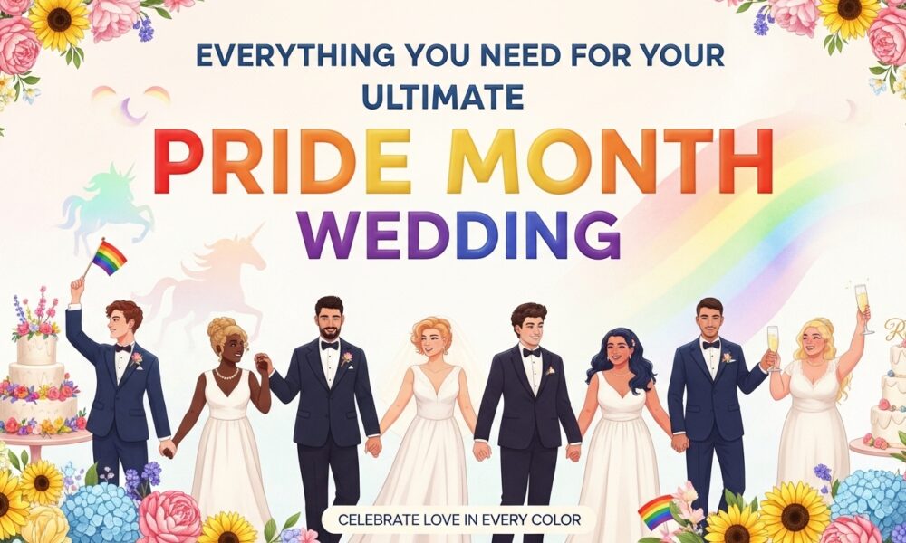 Everything You Need For Your Ultimate Pride Month Wedding