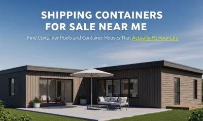 Shipping Containers for Sale Near Me: Find Container Pools and Container Houses That Actually Fit Your Life