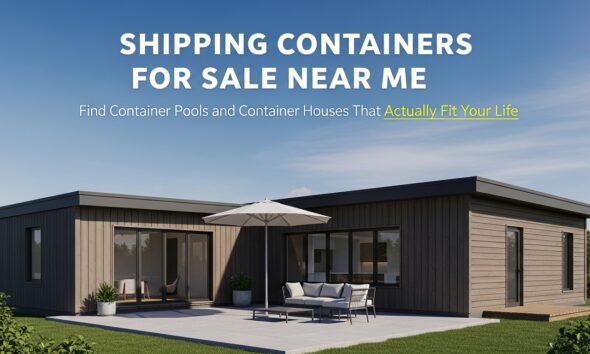 Shipping Containers for Sale Near Me: Find Container Pools and Container Houses That Actually Fit Your Life