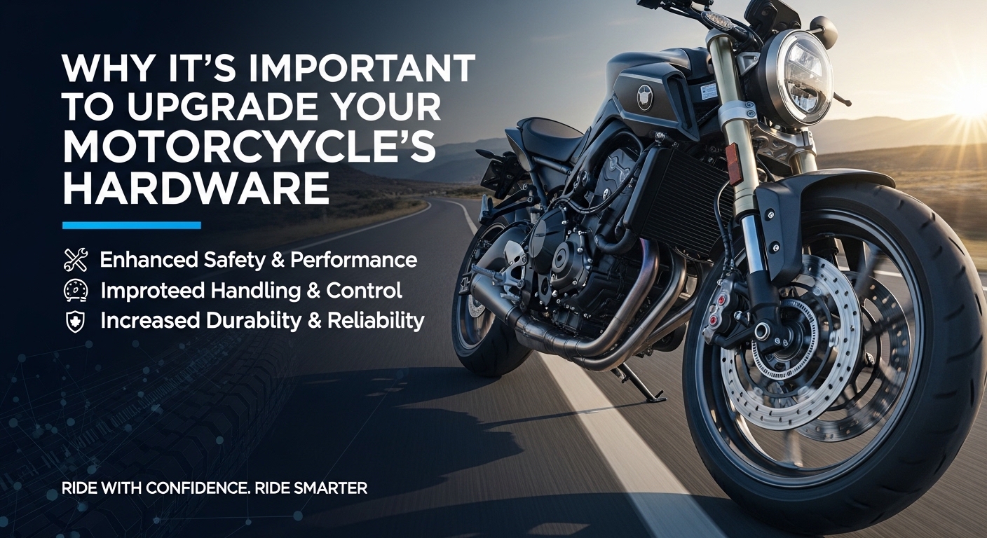 Why It's Important to Upgrade Your Motorcycle's Hardware