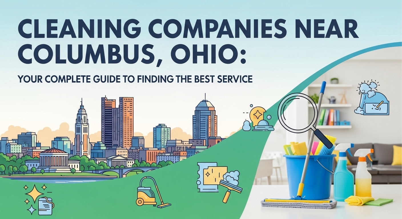 Cleaning Companies Near Columbus, Ohio: Your Complete Guide to Finding the Best Service