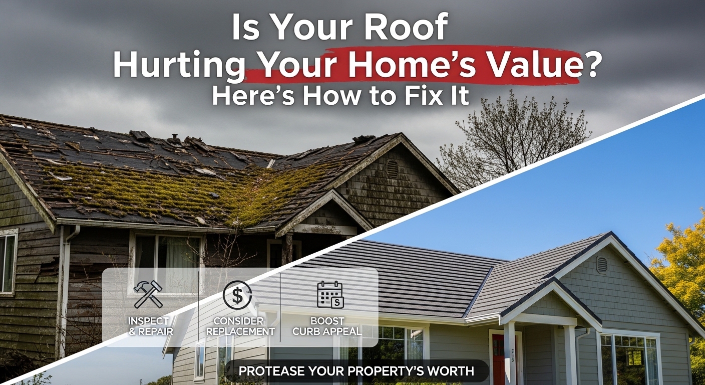 Is Your Roof Hurting Your Home’s Value? Here’s How to Fix It